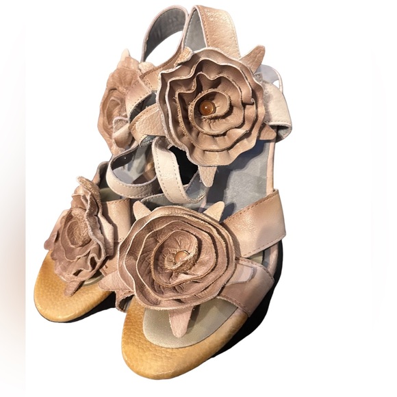 L’Artiste Ankle strap sandals Leather - Picture 4 of 13